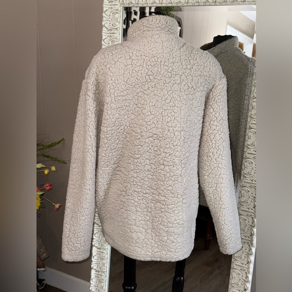 Southern Marsh • Appalachian Pile Fleece 1/4 Zip Pullover Sweater - Picture 12 of 15